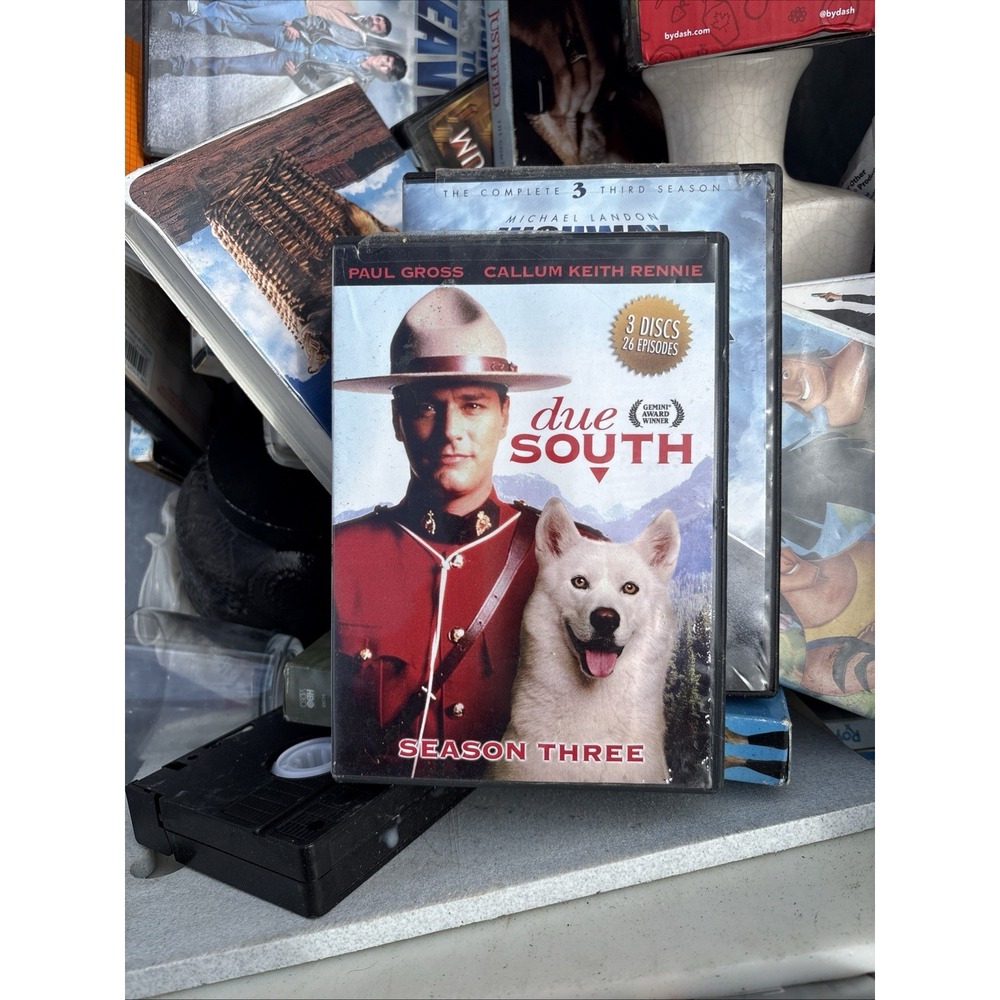 Due South Season 3 DVD 3 Disc Set 2011 Paul Gross Callum Keith Rennie TV Series